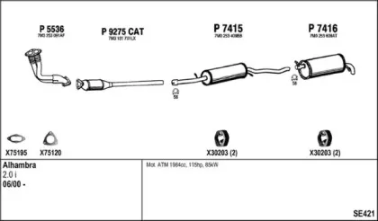 Система выпуска ОГ FENNO купить