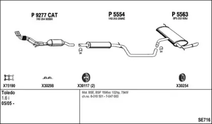 Система выпуска ОГ FENNO купить