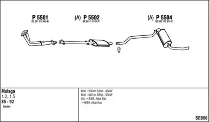 Система выпуска ОГ FENNO купить