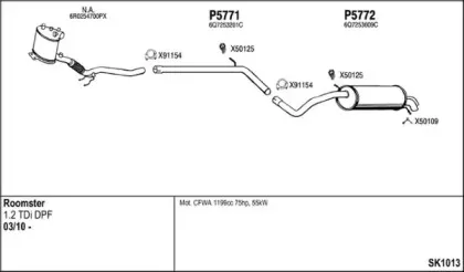 Система выпуска ОГ FENNO купить