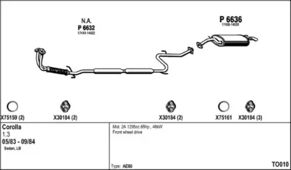 Система выпуска ОГ FENNO купить