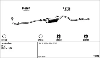 Система выпуска ОГ FENNO купить