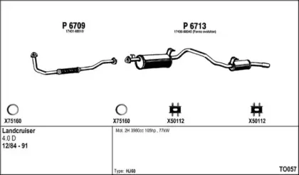 Система выпуска ОГ FENNO купить