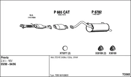 Система выпуска ОГ FENNO купить