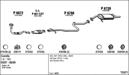 Система выпуска ОГ FENNO купить