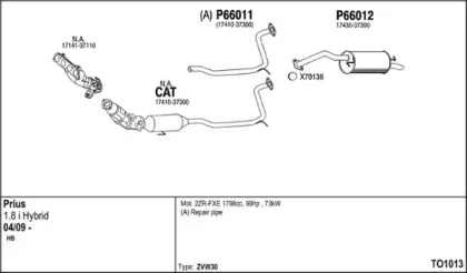 Система выпуска ОГ FENNO купить