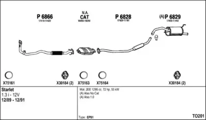 Система выпуска ОГ FENNO купить