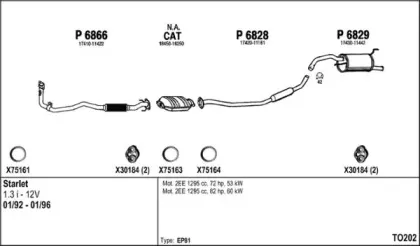 Система выпуска ОГ FENNO купить