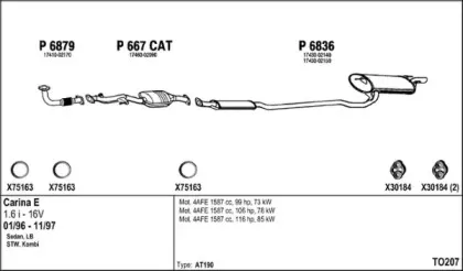 Система выпуска ОГ FENNO купить