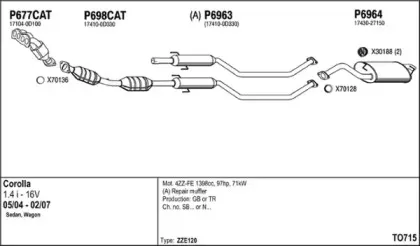 Система выпуска ОГ FENNO купить