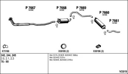 Система выпуска ОГ FENNO купить