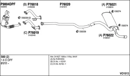 Система выпуска ОГ FENNO купить