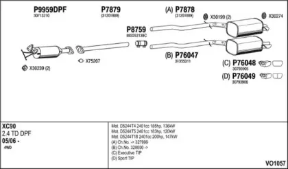Система выпуска ОГ FENNO купить