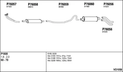 Система выпуска ОГ FENNO купить