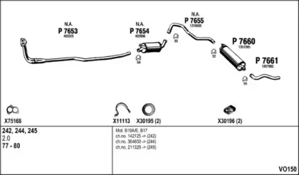 Система выпуска ОГ FENNO купить
