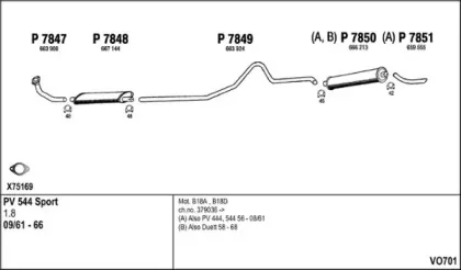 Система выпуска ОГ FENNO купить