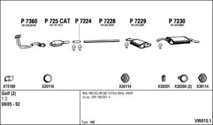 Система выпуска ОГ FENNO купить