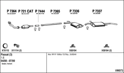 Система выпуска ОГ FENNO купить
