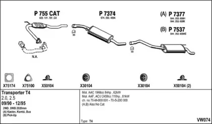 Система выпуска ОГ FENNO купить