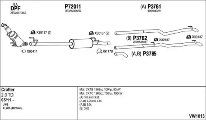 Система выпуска ОГ FENNO купить