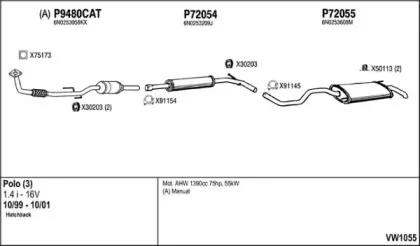 Система выпуска ОГ FENNO купить
