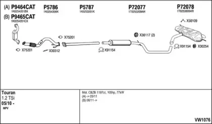 Система выпуска ОГ FENNO купить