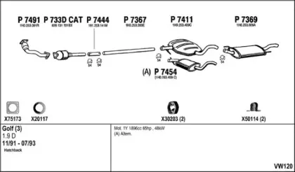 Система выпуска ОГ FENNO купить