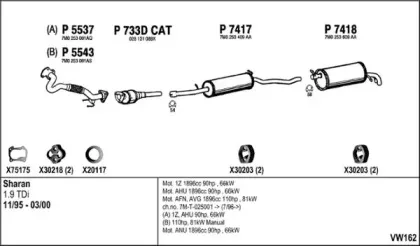 Система выпуска ОГ FENNO купить