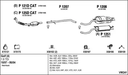 Система выпуска ОГ FENNO купить