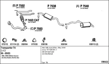 Система выпуска ОГ FENNO купить