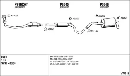 Система выпуска ОГ FENNO купить