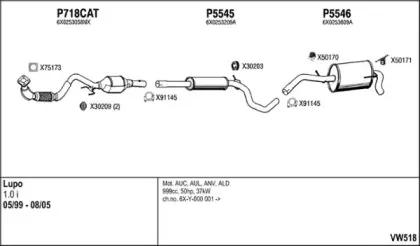 Система выпуска ОГ FENNO купить