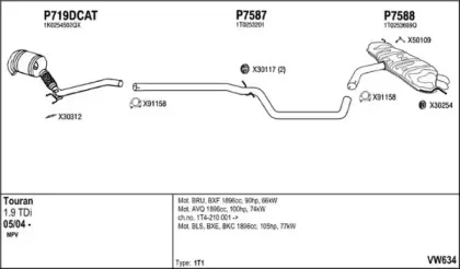 Система выпуска ОГ FENNO купить