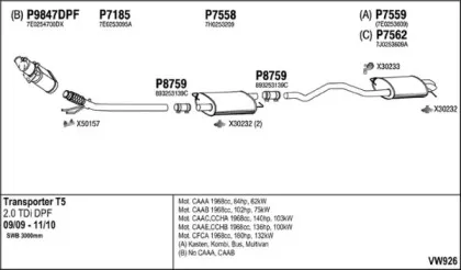 Система выпуска ОГ FENNO купить