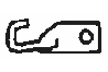 Кронштейн, труба выхлопного газа FENNO купить