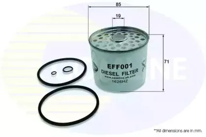 EFF001 Comline - Фільтр палива (аналог WF8018/KX23D) COMLINE купить