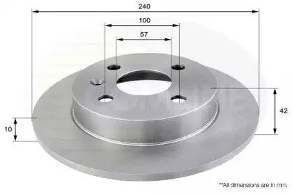 Тормозной диск COMLINE купить