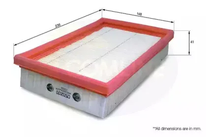 CMZ12070 Comline - Фільтр повітря ( аналогWA6725/LX663 ) COMLINE купить