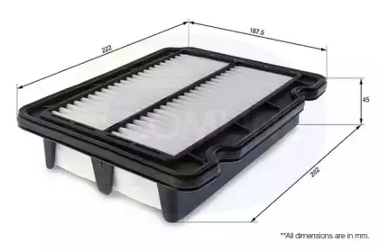 CDW12110 Comline - Фільтр повітря ( аналогWA9439/LX1915 ) COMLINE купить