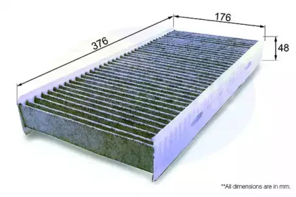 EKF178A Comline - Фільтр салону ( аналогWP9311/LAK412 ) COMLINE купить