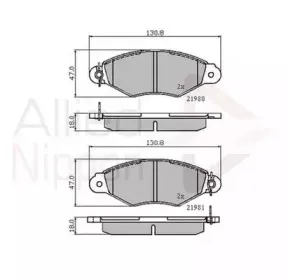 Комплект тормозных колодок, дисковый тормоз COMLINE купить
