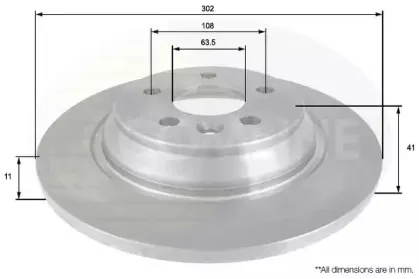Тормозной диск COMLINE купить