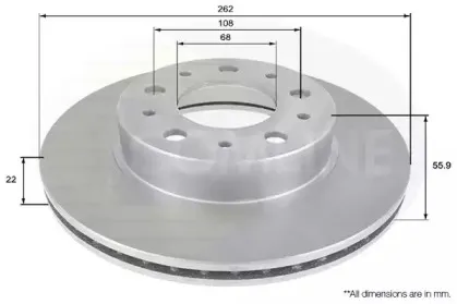 Тормозной диск COMLINE купить