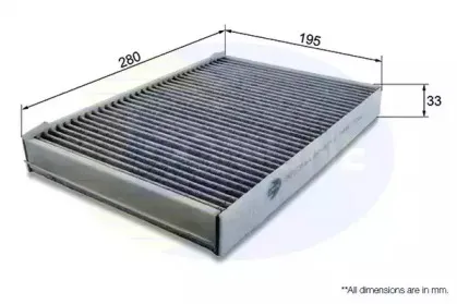 Фильтр, воздух во внутренном пространстве COMLINE купить