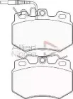 Комплект тормозных колодок, дисковый тормоз COMLINE купить