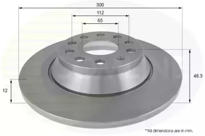 Тормозной диск COMLINE купить