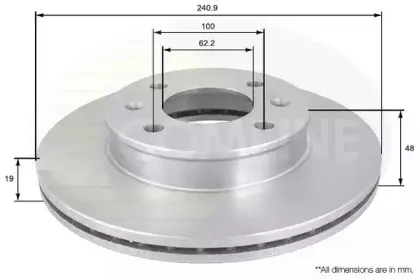 Тормозной диск COMLINE купить
