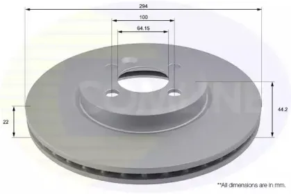Тормозной диск COMLINE купить