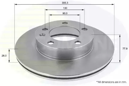Тормозной диск COMLINE купить