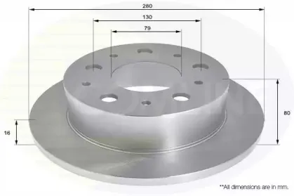 Тормозной диск COMLINE купить